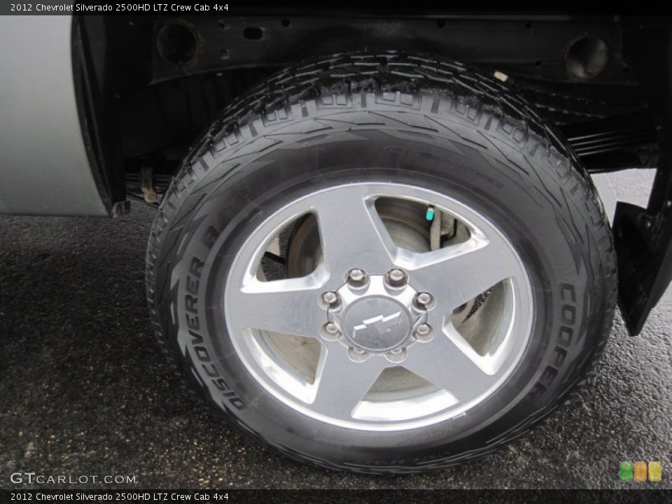 2012 Chevrolet Silverado 2500HD LTZ Crew Cab 4x4 Wheel and Tire Photo #77762430