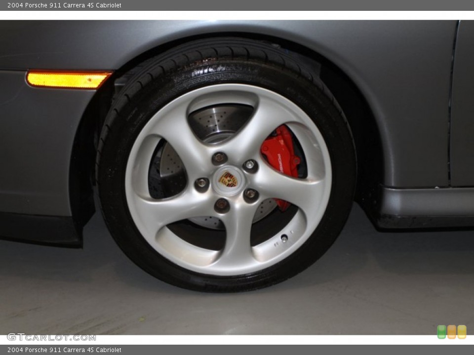 2004 Porsche 911 Carrera 4S Cabriolet Wheel and Tire Photo #77764539