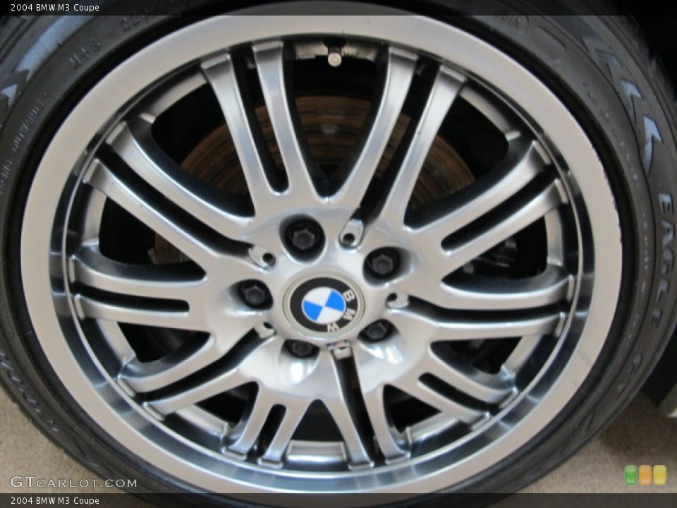 2004 BMW M3 Coupe Wheel and Tire Photo #77764640