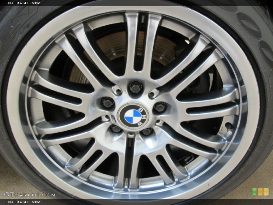 2004 BMW M3 Coupe Wheel and Tire Photo #77764661