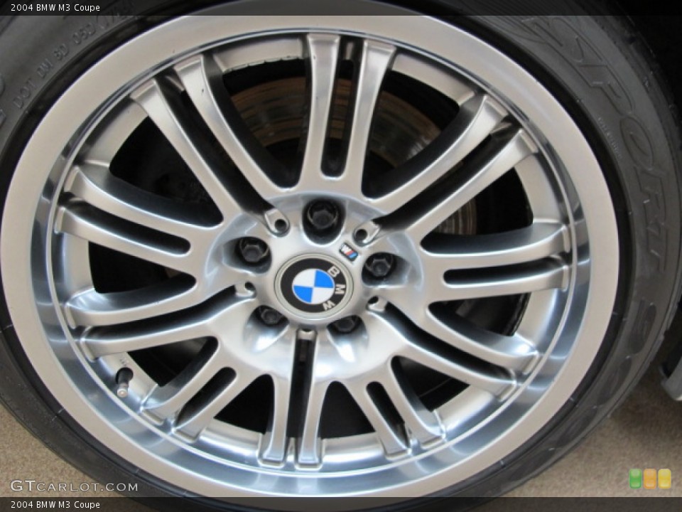 2004 BMW M3 Coupe Wheel and Tire Photo #77764685