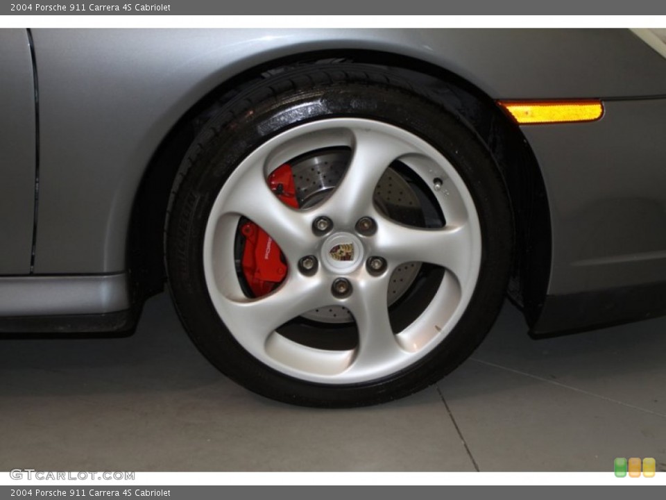 2004 Porsche 911 Carrera 4S Cabriolet Wheel and Tire Photo #77765204