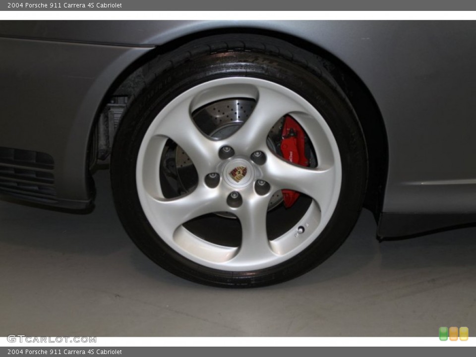 2004 Porsche 911 Carrera 4S Cabriolet Wheel and Tire Photo #77765222