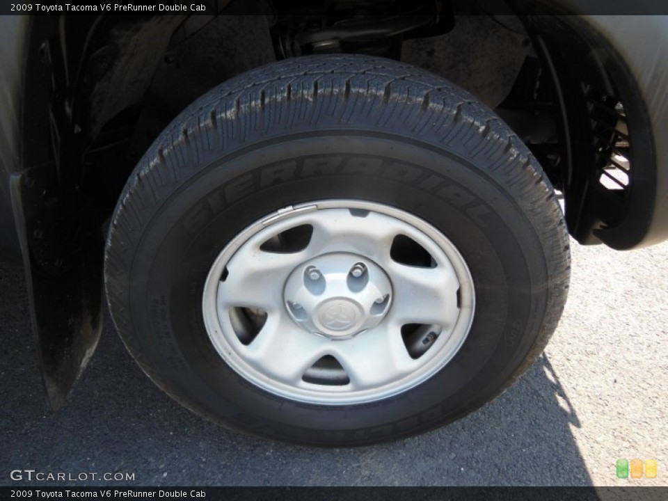 2009 Toyota Tacoma V6 PreRunner Double Cab Wheel and Tire Photo #77768456