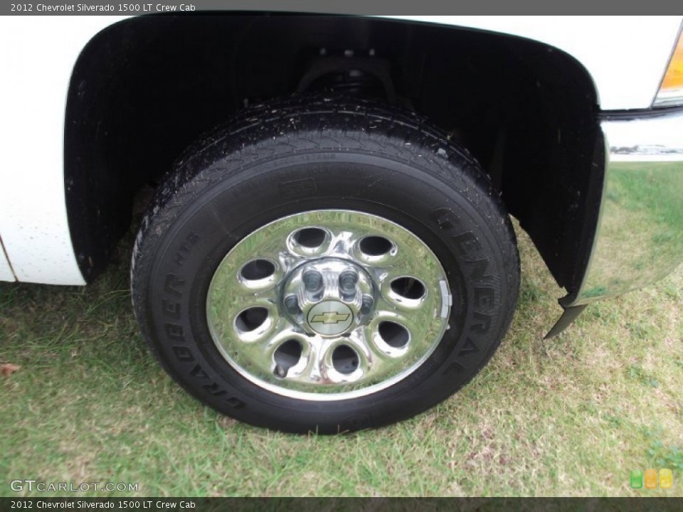 2012 Chevrolet Silverado 1500 LT Crew Cab Wheel and Tire Photo #77769143