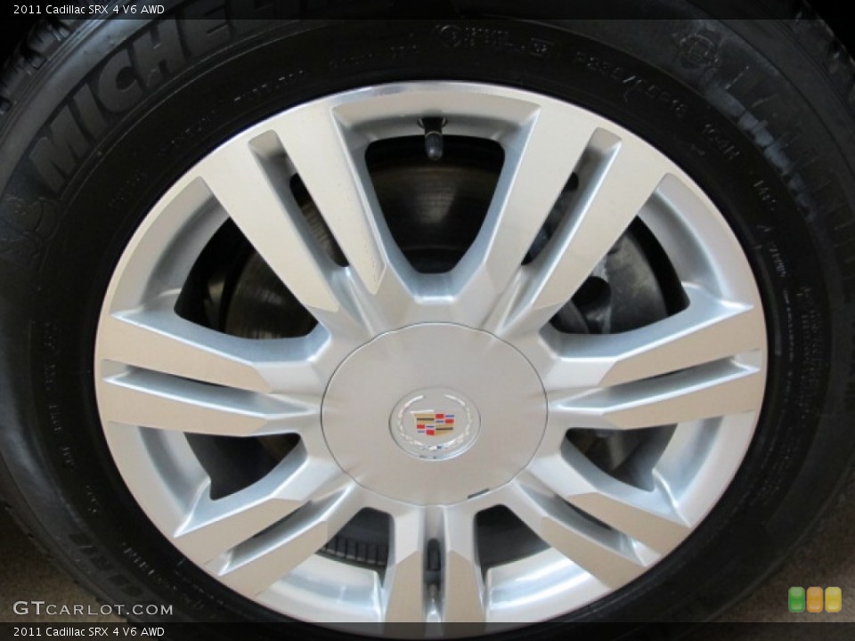 2011 Cadillac SRX 4 V6 AWD Wheel and Tire Photo #77770067