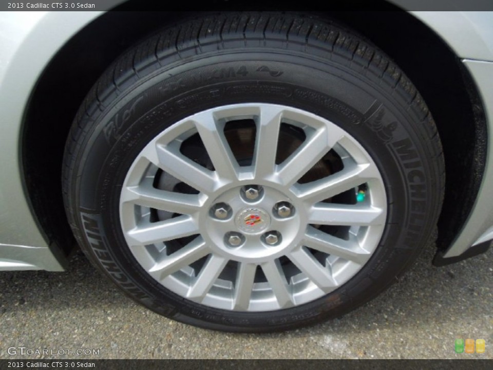 2013 Cadillac CTS 3.0 Sedan Wheel and Tire Photo #77771237