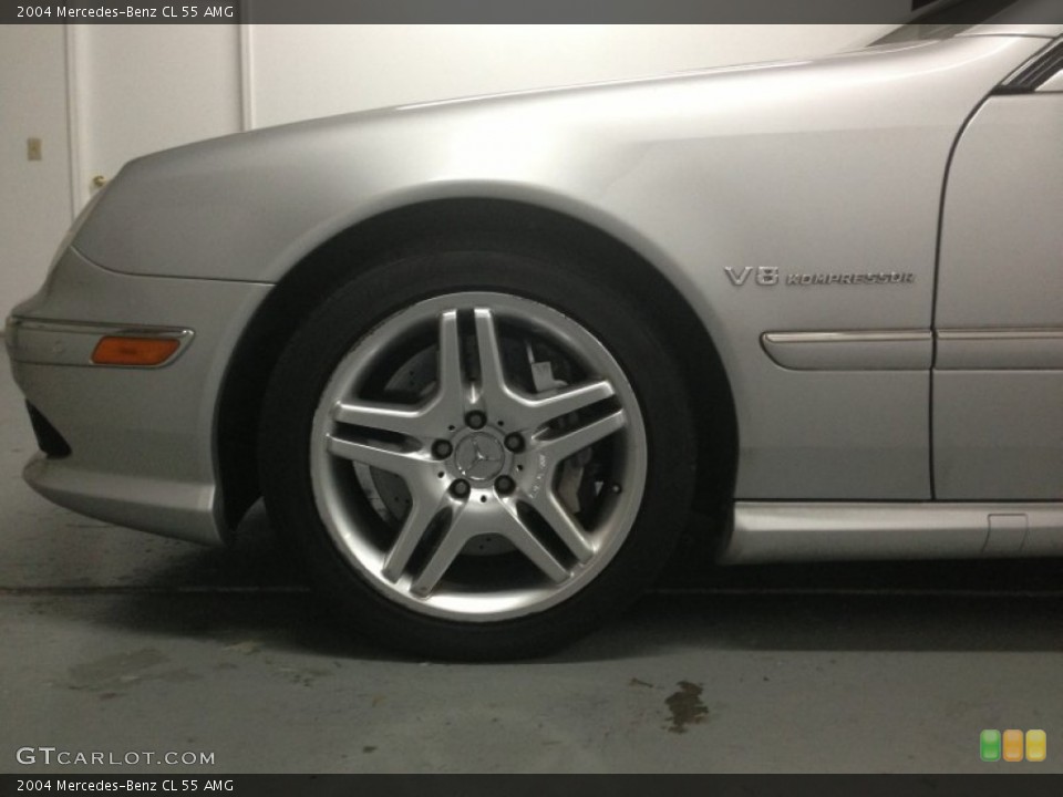 2004 Mercedes-Benz CL 55 AMG Wheel and Tire Photo #77772335