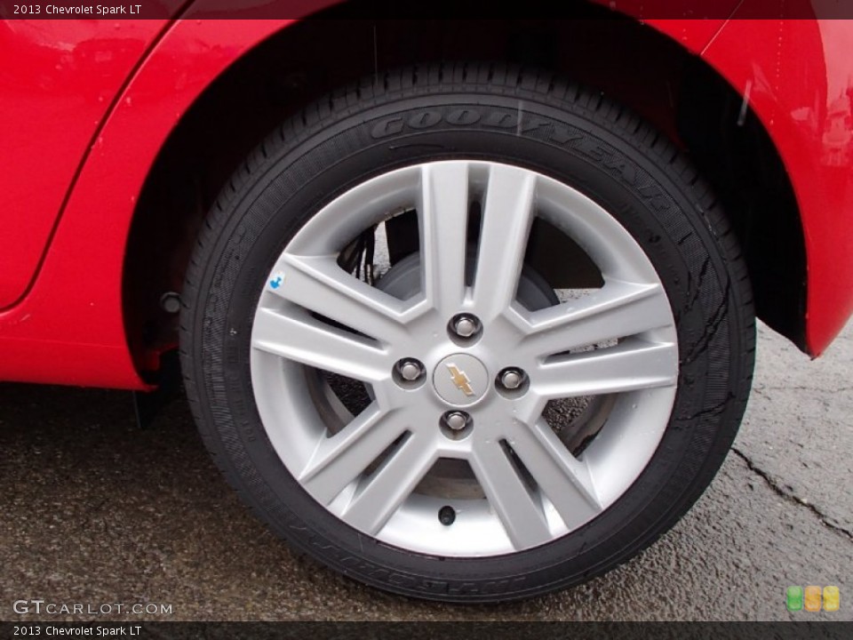 2013 Chevrolet Spark LT Wheel and Tire Photo #77773943
