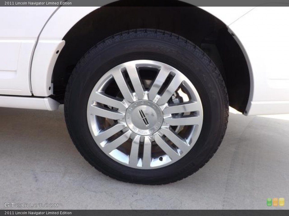 2011 Lincoln Navigator Limited Edition Wheel and Tire Photo #77774885