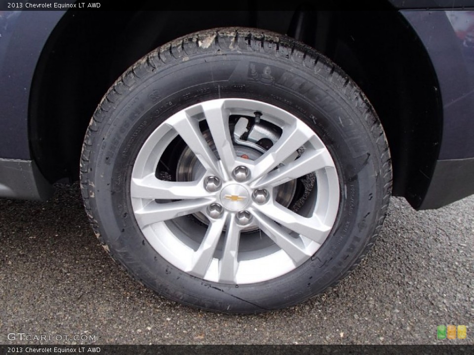 2013 Chevrolet Equinox LT AWD Wheel and Tire Photo #77775392