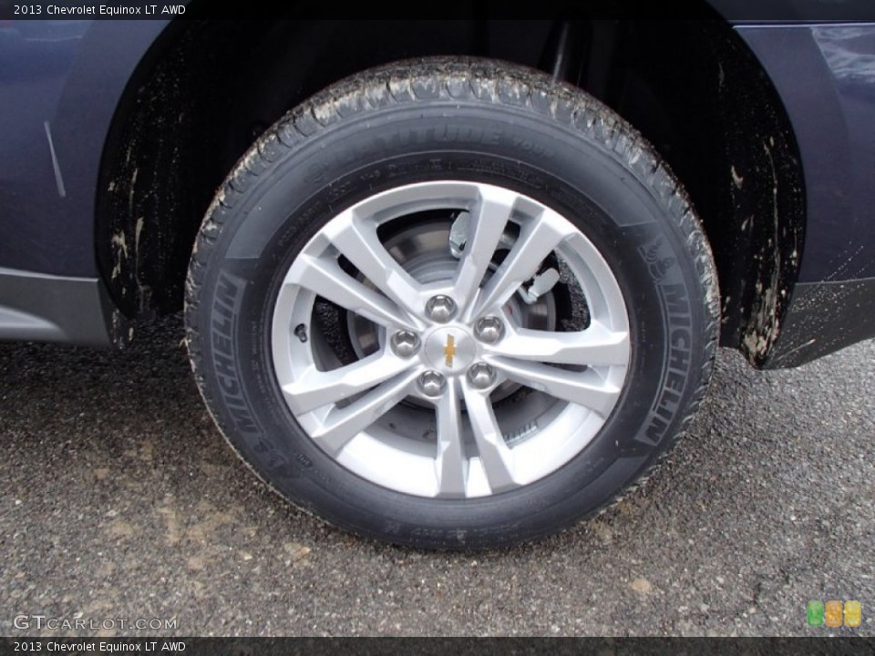 2013 Chevrolet Equinox LT AWD Wheel and Tire Photo #77776395