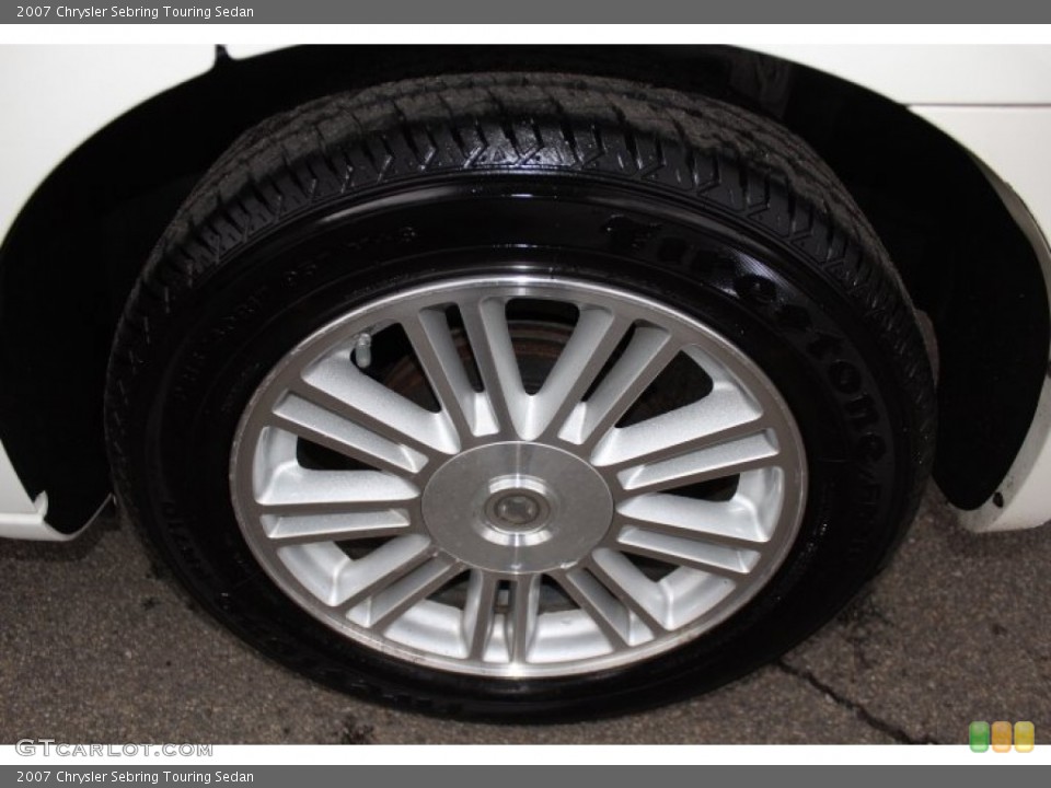 2007 Chrysler Sebring Touring Sedan Wheel and Tire Photo #77776895