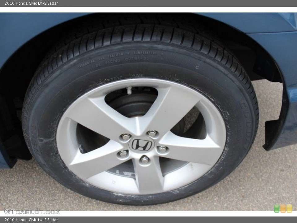 2010 Honda Civic LX-S Sedan Wheel and Tire Photo #77778026