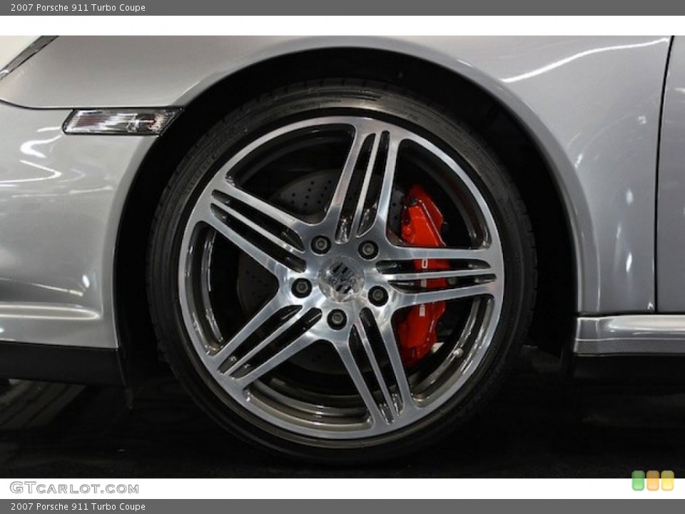 2007 Porsche 911 Turbo Coupe Wheel and Tire Photo #77779792