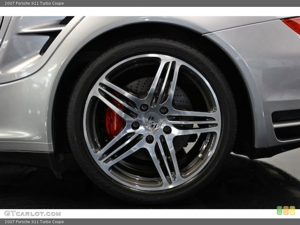 2007 Porsche 911 Turbo Coupe Wheel and Tire Photo #77779826