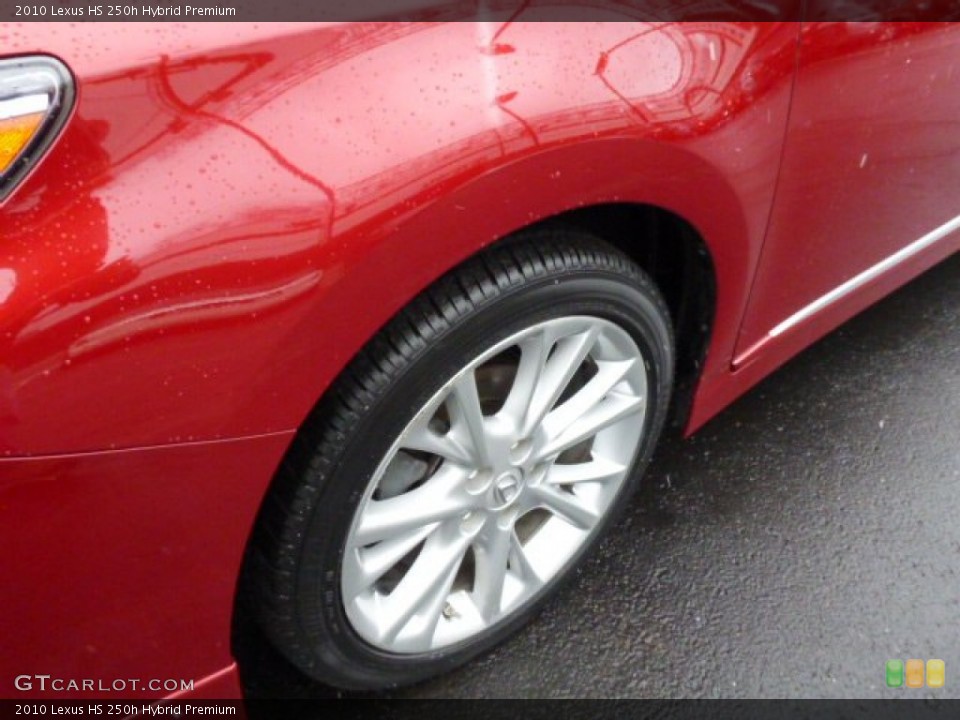 2010 Lexus HS 250h Hybrid Premium Wheel and Tire Photo #77781679