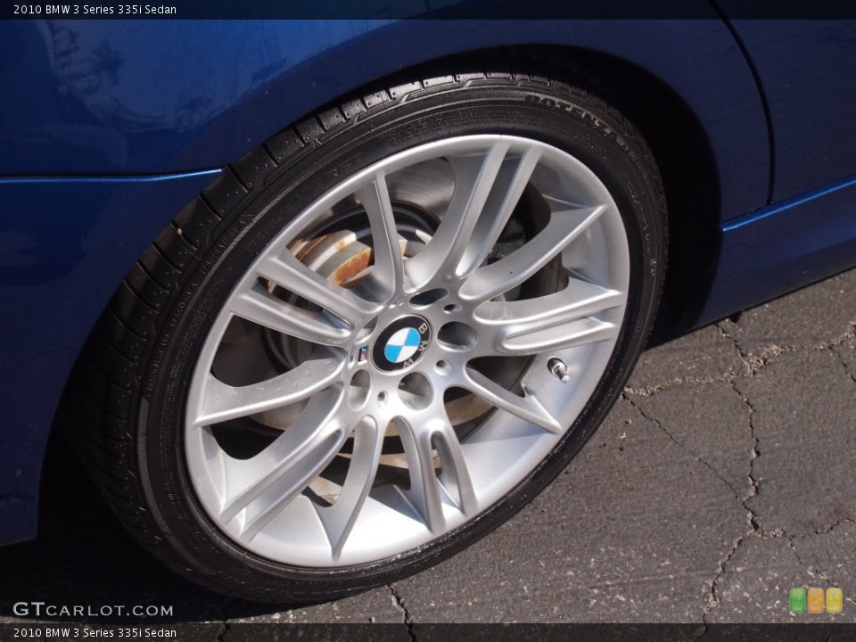 2010 BMW 3 Series 335i Sedan Wheel and Tire Photo #77782874