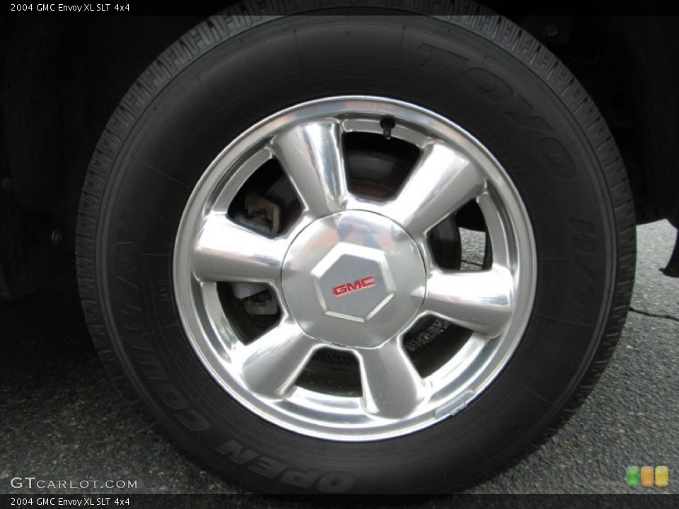 2004 GMC Envoy XL SLT 4x4 Wheel and Tire Photo #77784377