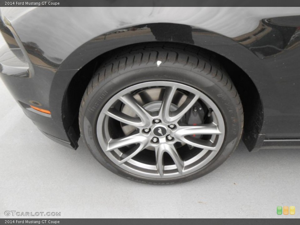 2014 Ford Mustang GT Coupe Wheel and Tire Photo #77787140