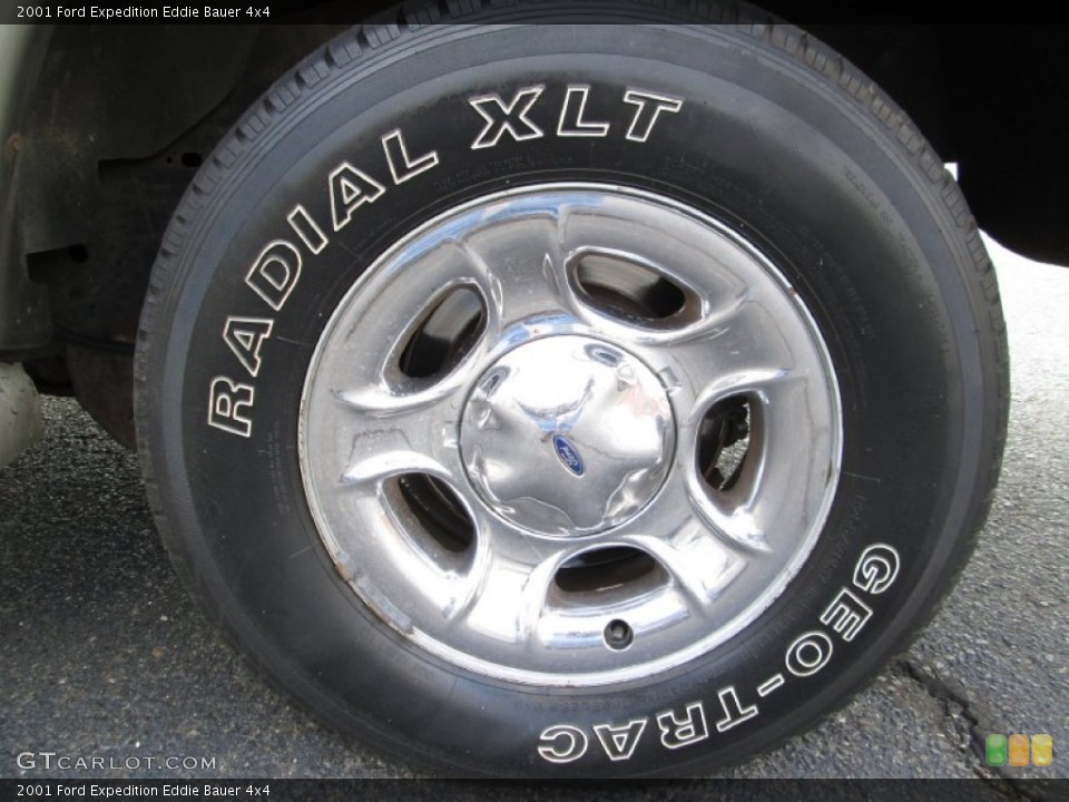2001 Ford Expedition Eddie Bauer 4x4 Wheel and Tire Photo #77788831