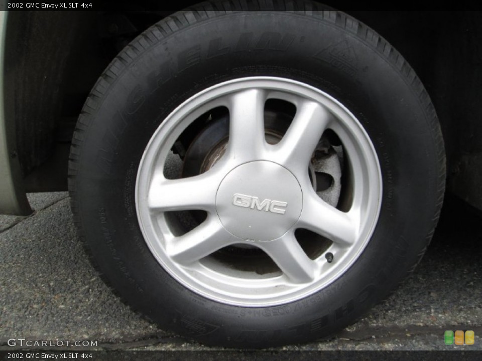 2002 GMC Envoy XL SLT 4x4 Wheel and Tire Photo #77789804