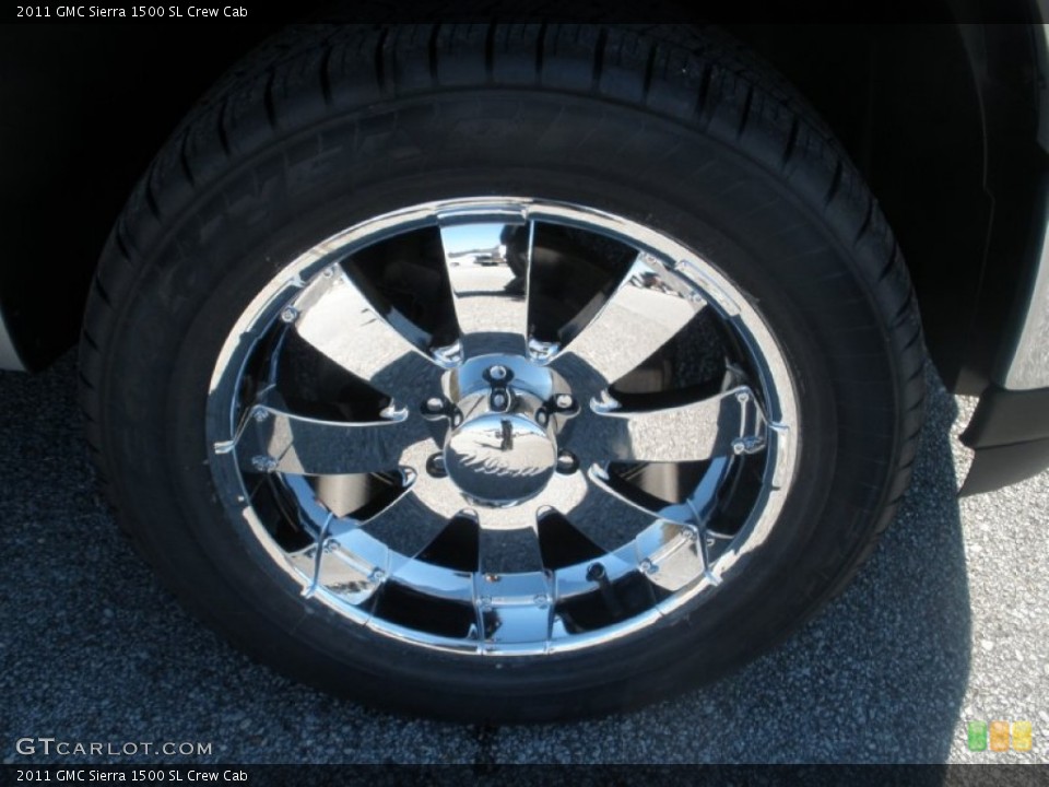 2011 GMC Sierra 1500 SL Crew Cab Wheel and Tire Photo #77796497