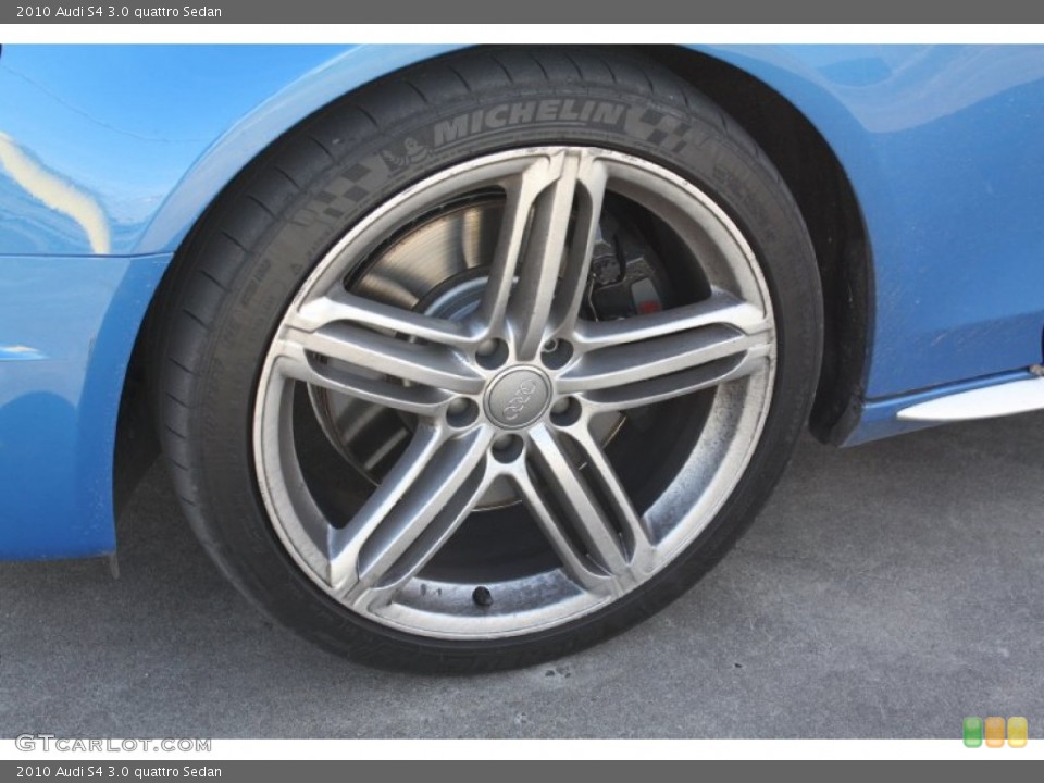 2010 Audi S4 3.0 quattro Sedan Wheel and Tire Photo #77799311