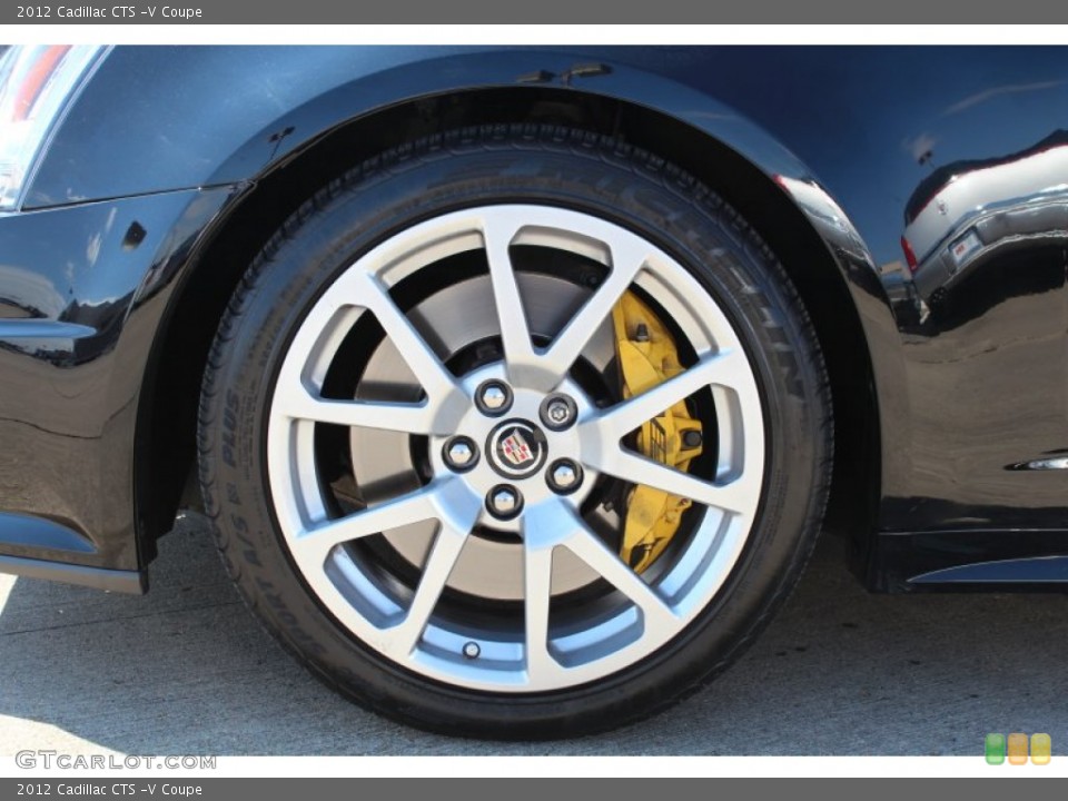 2012 Cadillac CTS -V Coupe Wheel and Tire Photo #77801330