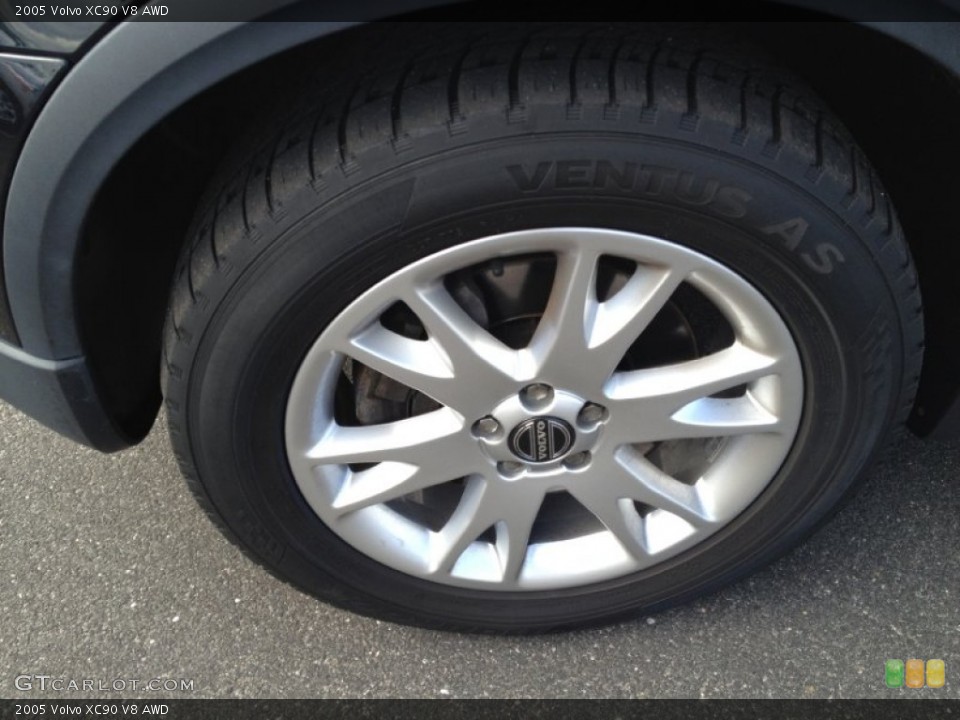 2005 Volvo XC90 V8 AWD Wheel and Tire Photo #77801639