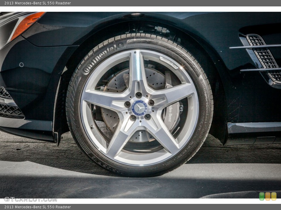 2013 Mercedes-Benz SL 550 Roadster Wheel and Tire Photo #77803433