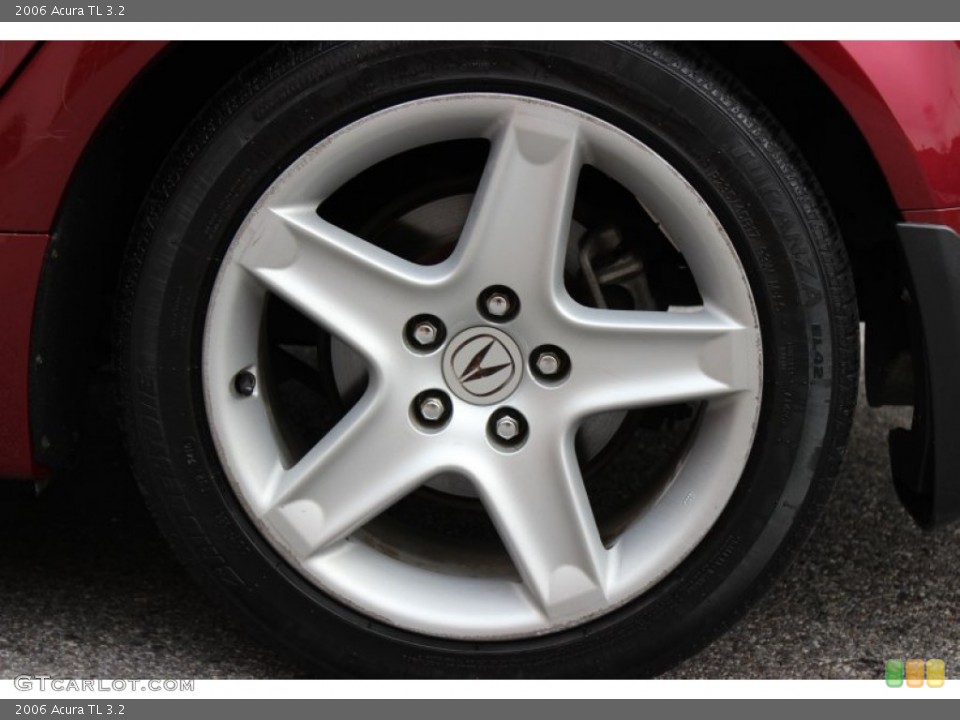 2006 Acura TL 3.2 Wheel and Tire Photo #77807348