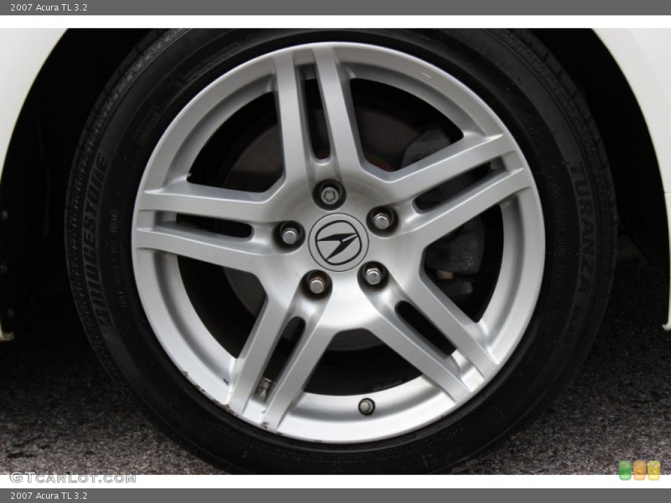 2007 Acura TL 3.2 Wheel and Tire Photo #77808476