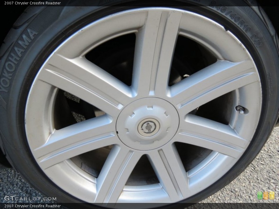 2007 Chrysler Crossfire Roadster Wheel and Tire Photo #77809039