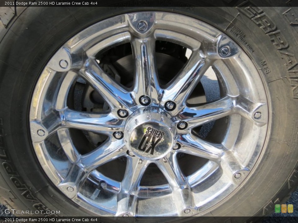 2011 Dodge Ram 2500 HD Custom Wheel and Tire Photo #77810054
