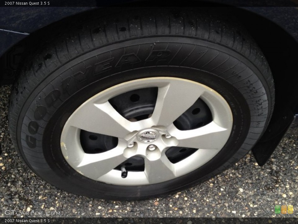 2007 Nissan Quest 3.5 S Wheel and Tire Photo #77811170