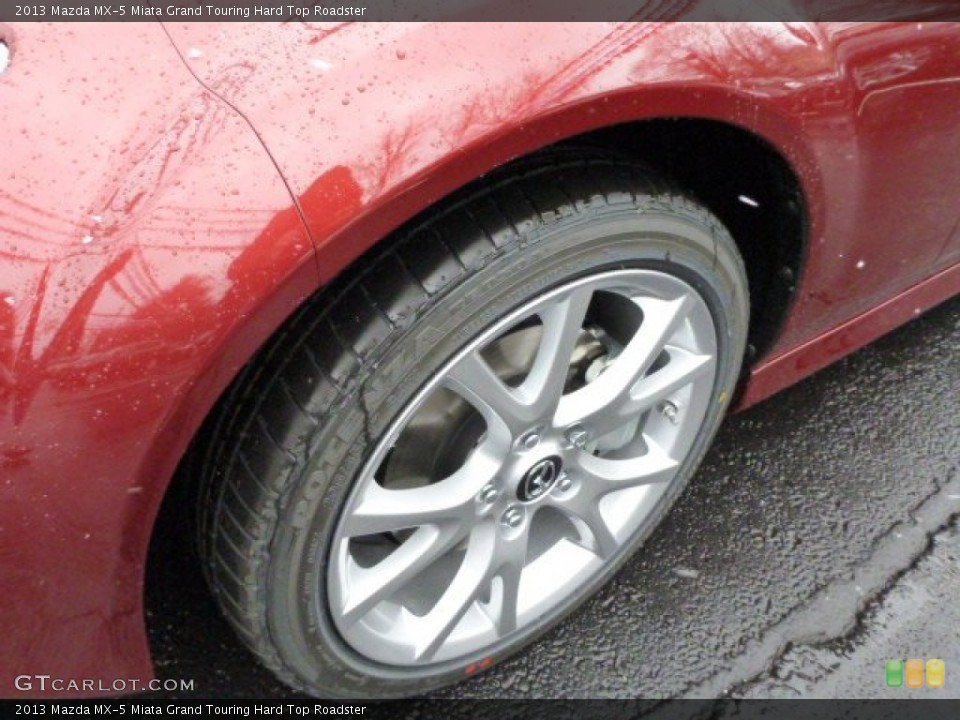 2013 Mazda MX-5 Miata Grand Touring Hard Top Roadster Wheel and Tire Photo #77812940