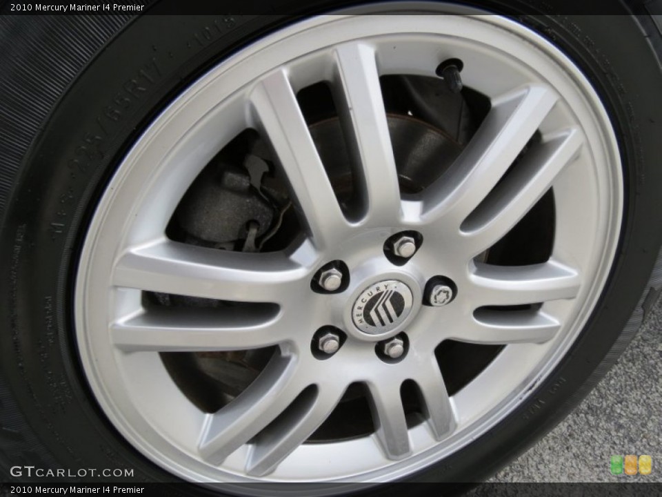2010 Mercury Mariner I4 Premier Wheel and Tire Photo #77813054