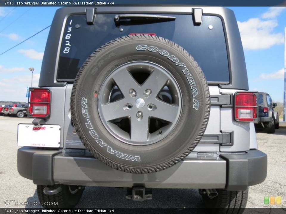 2013 Jeep Wrangler Unlimited Oscar Mike Freedom Edition 4x4 Wheel and Tire Photo #77813161