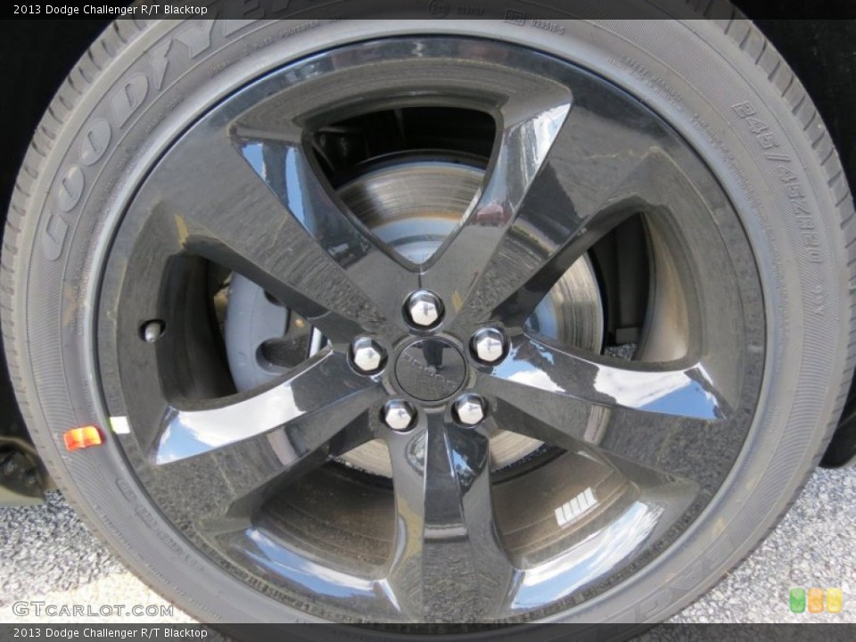 2013 Dodge Challenger R/T Blacktop Wheel and Tire Photo #77815112