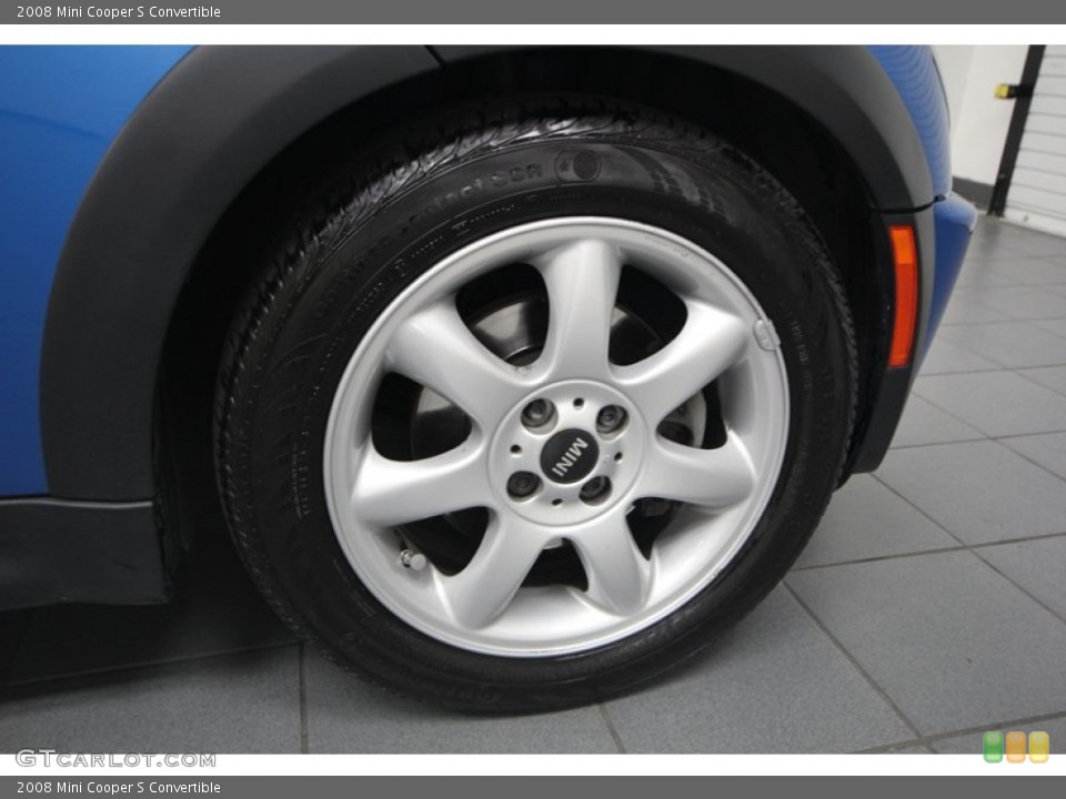 2008 Mini Cooper S Convertible Wheel and Tire Photo #77815136