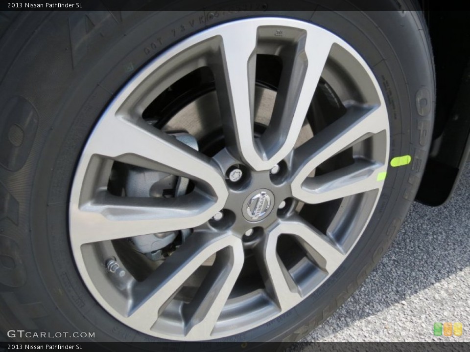 2013 Nissan Pathfinder SL Wheel and Tire Photo #77815170