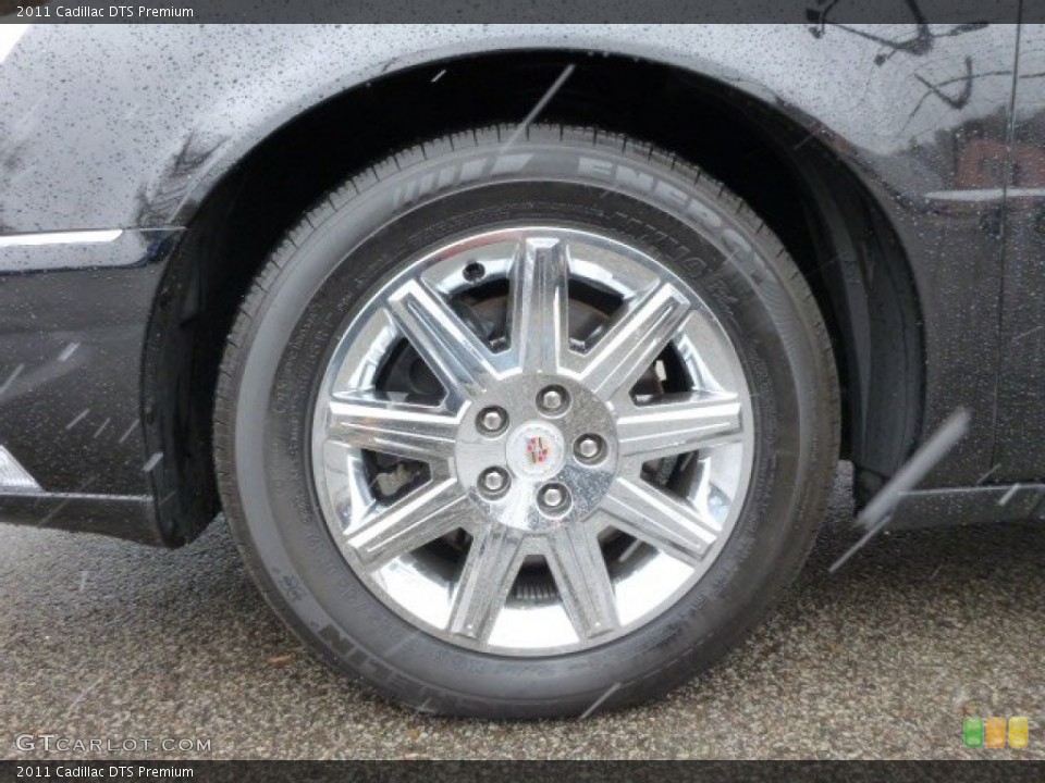 2011 Cadillac DTS Premium Wheel and Tire Photo #77815220