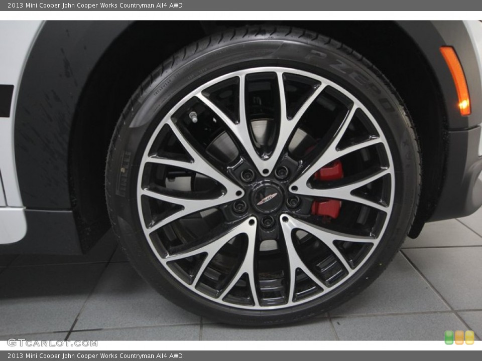 2013 Mini Cooper John Cooper Works Countryman All4 AWD Wheel and Tire Photo #77817505