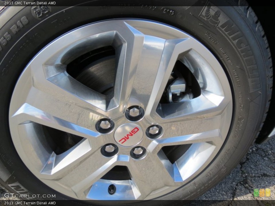 2013 GMC Terrain Denali AWD Wheel and Tire Photo #77817785