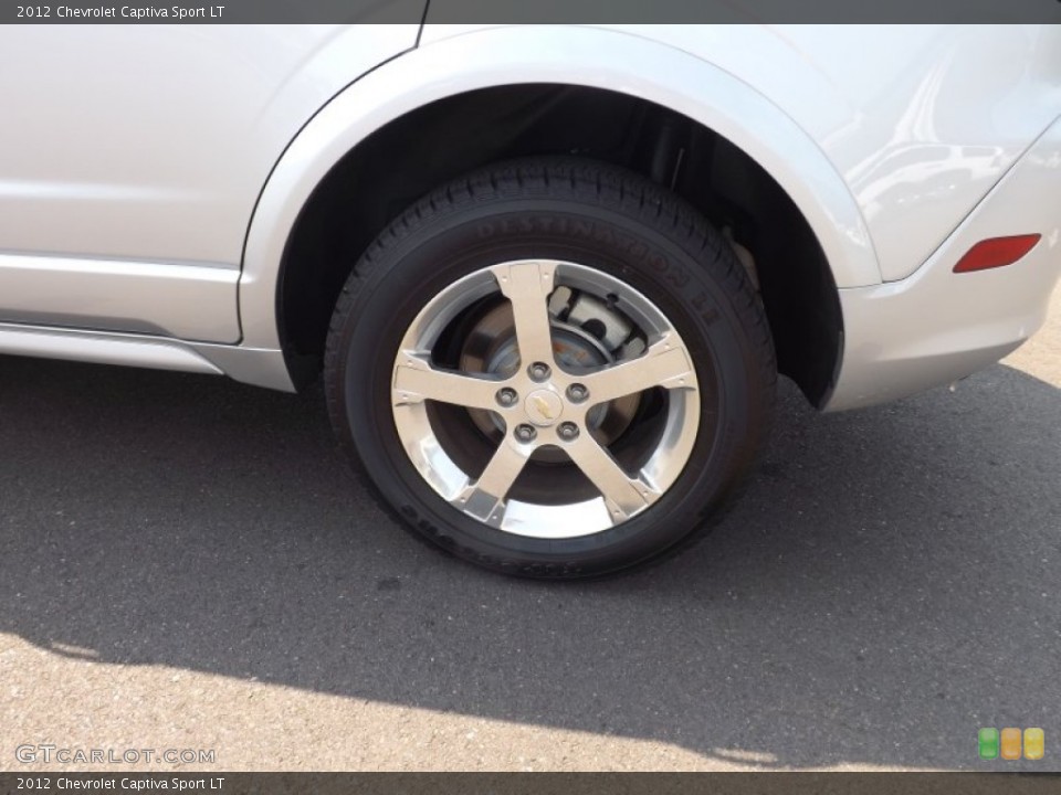 2012 Chevrolet Captiva Sport LT Wheel and Tire Photo #77817866