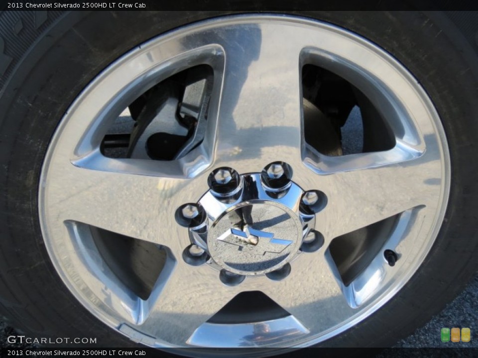 2013 Chevrolet Silverado 2500HD LT Crew Cab Wheel and Tire Photo #77818379