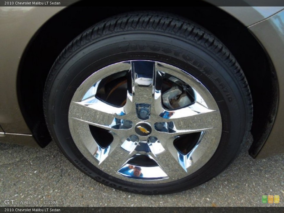 2010 Chevrolet Malibu LT Sedan Wheel and Tire Photo #77818736