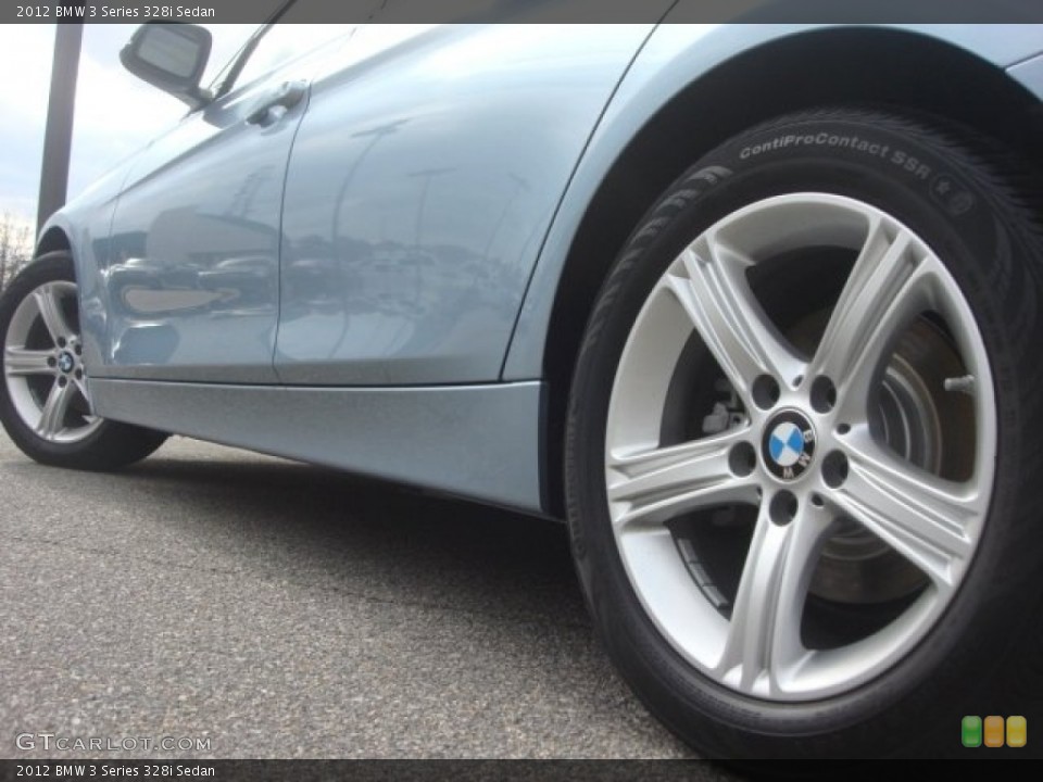 2012 BMW 3 Series 328i Sedan Wheel and Tire Photo #77820858