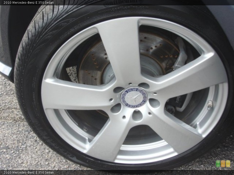 2010 Mercedes-Benz E 350 Sedan Wheel and Tire Photo #77821455